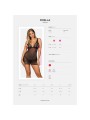 Firella chemise & thong black