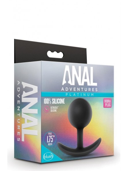 ANAL ADVENTURES PLATINUM VIBRA PLUG