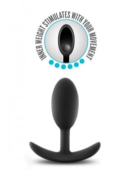 ANAL ADVENTURES PLATINUM VIBRA SLIM PLUG