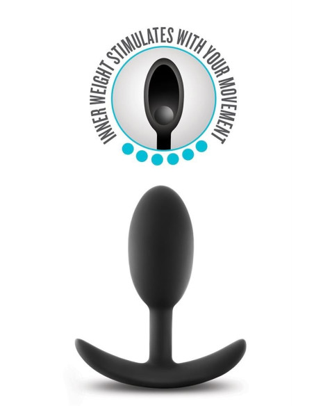 ANAL ADVENTURES PLATINUM VIBRA SLIM PLUG