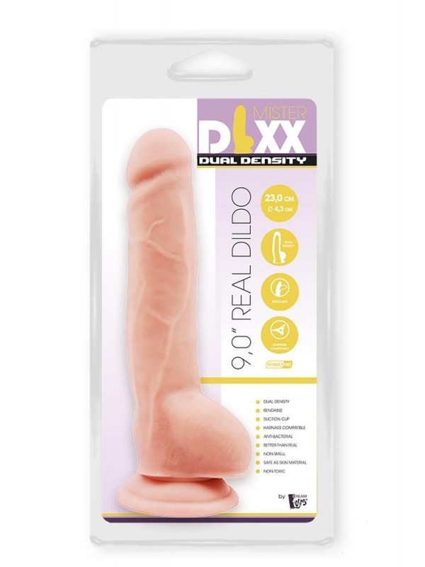 MR. DIXX 9 INCH DUAL DENSITY DILDO