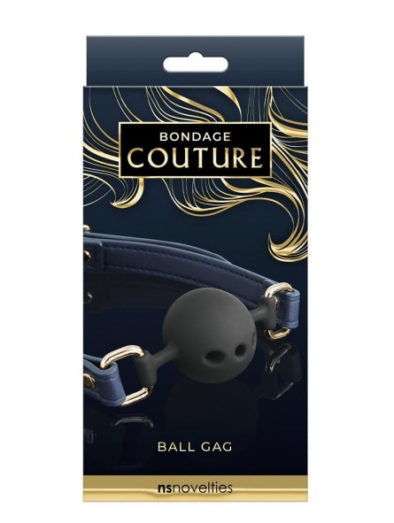 BONDAGE COUTURE BALL GAG BLUE