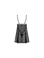 Sweetia babydoll & thong black