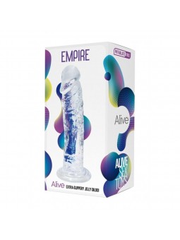EMPIRE -JELLY DILDO-Transparent- 19,3 cm