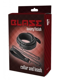BLAZE COLLAR LEASH DIAMOND BLACK
