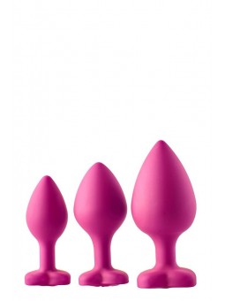 FLIRTS ANAL TRAINING KIT GEM STONE PINK