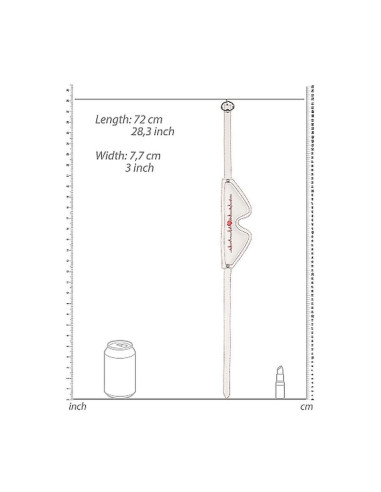 Eye-Mask - Nurse Theme - White