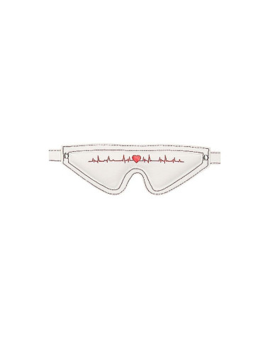 Eye-Mask - Nurse Theme - White