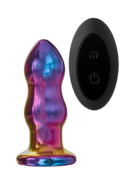 GLAMOUR GLASS REMOTE VIBE CURVED PLUG