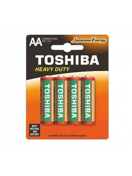 Batterie 1.5V AA Size 4 pezzi TOSHIBA