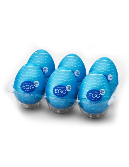 Tenga Egg Wavy II Cool 6pcs.