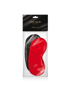 LOVE MASKS RED AND BLACK 2