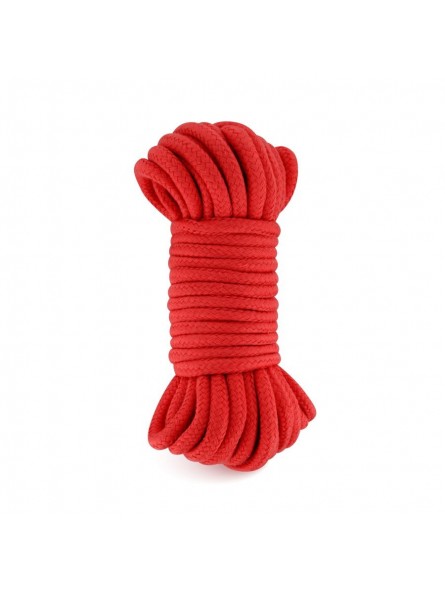 Corda bondage shibari rosso 10 metri Corda bondage shibari rosso 10 metri