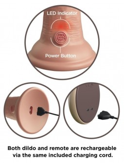 KCE 9 DD Vibrating Cock RC Lig