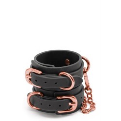 BONDAGE COUTURE WRIST CUFFS BLACK 2