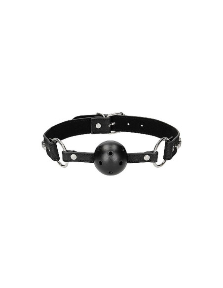 Breathable Ball Gag - with Diamond Stud