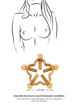 Bad Kitty Nipple Jewellery Gol