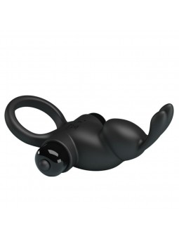 Pretty Love Vibrant Penis Ring 1 Black