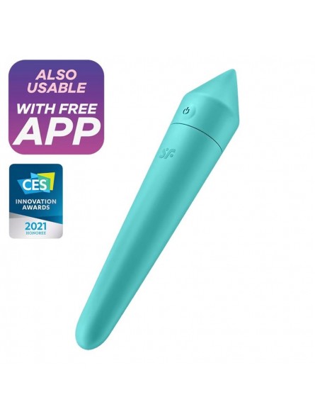 SATISFYER Ultra Power Bullet 8-Turquoise SATISFYER Ultra Power Bullet 8-Turquoise