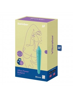 SATISFYER Ultra Power Bullet 8-Turquoise