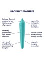 SATISFYER Ultra Power Bullet 8-Turquoise