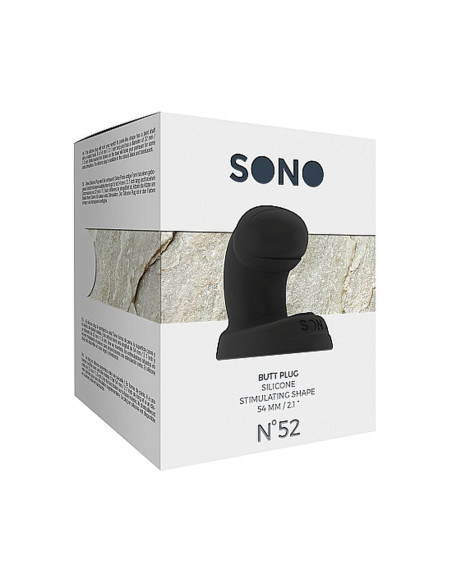 No.52 - Butt Plug - Black