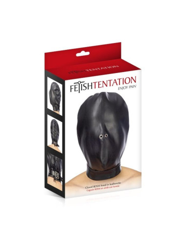 Cagoule sangle et lacet Fetish Tentation