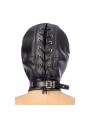 Cagoule cache bouche sangle lacet Fetisn
