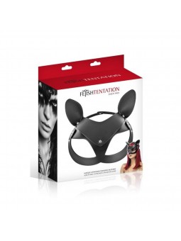 Masque Catwoman simili cuir Fetish Tenta