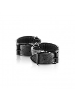 Menottes simili cuir ajustables Fetish T