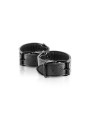 Menottes simili cuir ajustables Fetish T