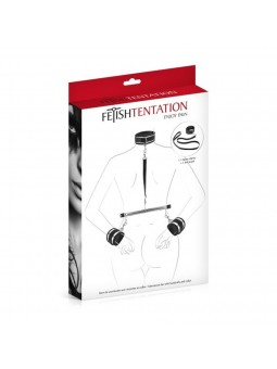 Menottes et collier de soumission Fetish