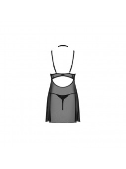 Elizenes babydoll & thong  black