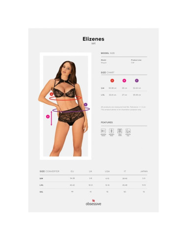 Elizenes 2-pcs set black