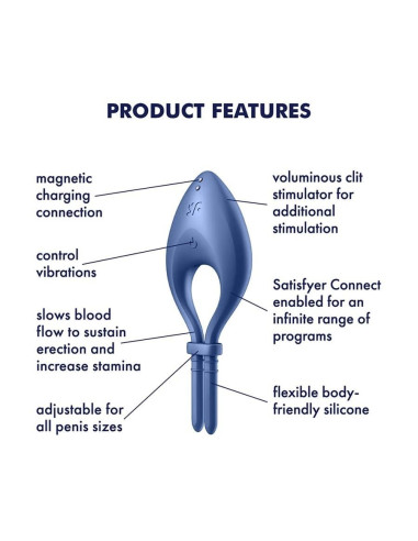 SATISFYER Bullseye blu