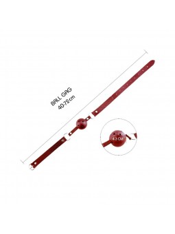 Discretion Red Ball Gag