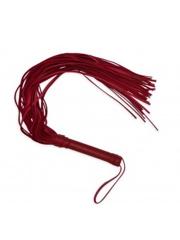Flogger Long Leather Red