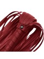 Flogger Long Leather Red
