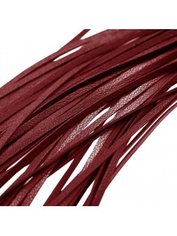 Flogger Long Leather Red