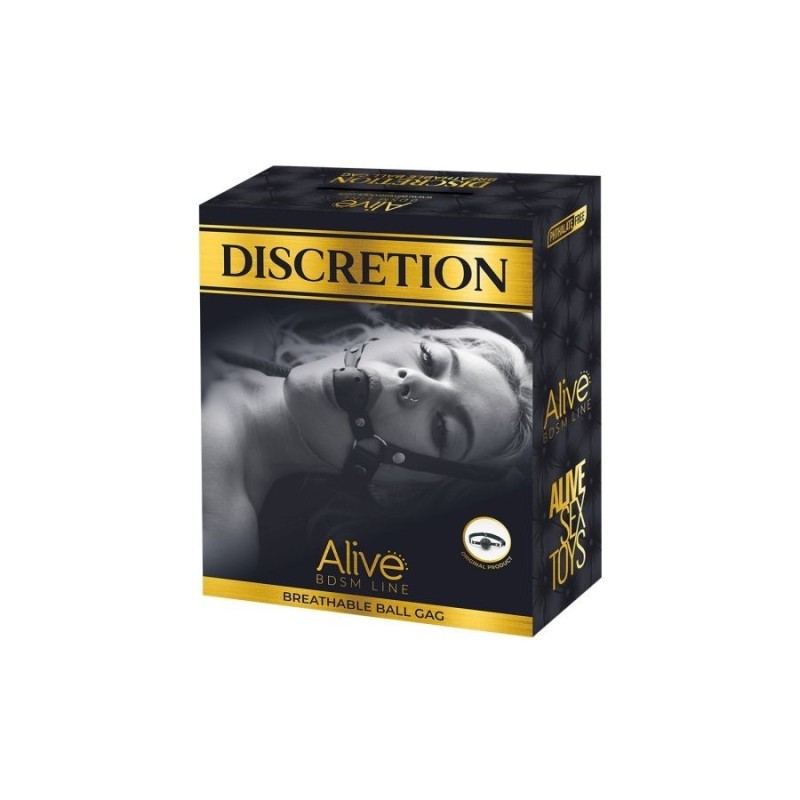 Discretion Black Ball Gag