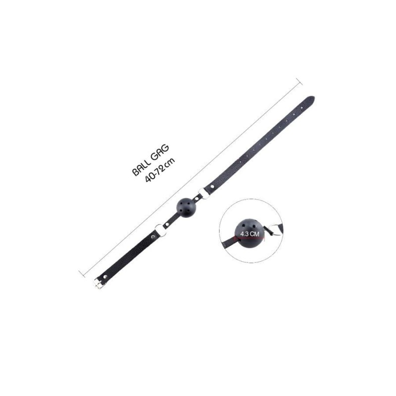 Discretion Black Ball Gag
