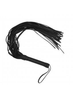 Flogger Long Leather Black