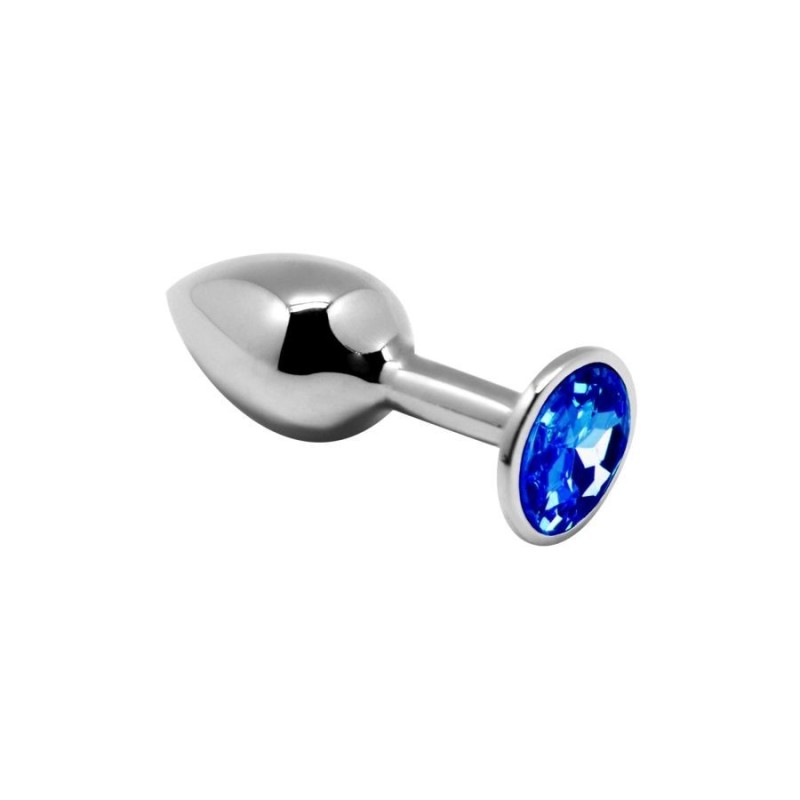 Mini Metal Butt Plug S - Blue