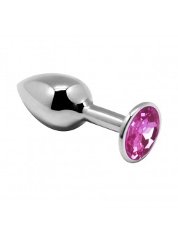 Mini Metal Butt Plug L - Pink