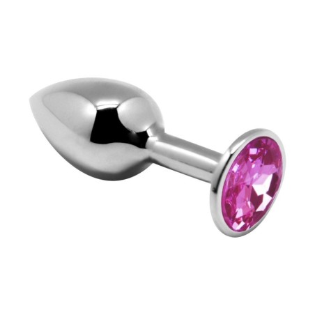 Mini Metal Butt Plug L - Pink