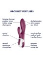 SATISFYER HEATED AFFAIR VIBRATOR WITH AP