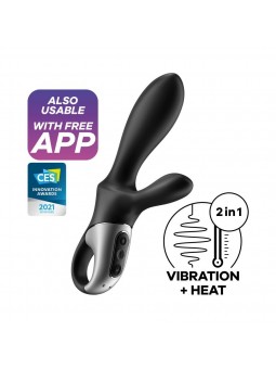 SATISFYER HEAT CLIMAX + VIBRATOR WITH AP