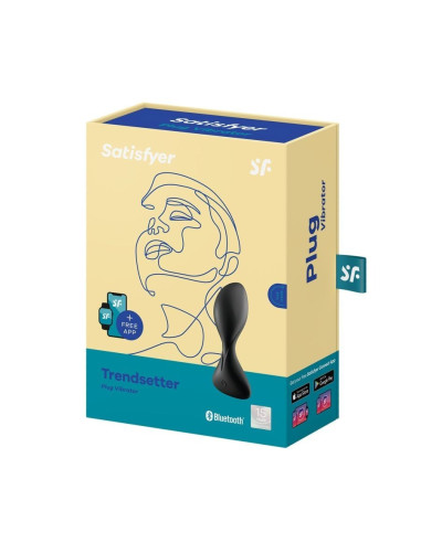 SATISFYER TRENDSETTER ANAL VIBRATOR WITH