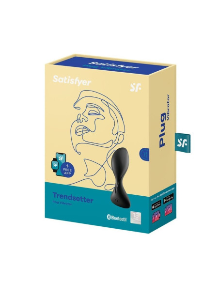 SATISFYER TRENDSETTER ANAL VIBRATOR WITH