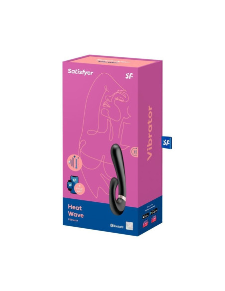 SATISFYER HEAT WAVE VIBRATOR WITH APP BL
